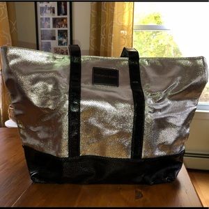 Victoria’s Secret weekender bag.